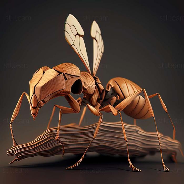 3D model Nesomyrmex larsenae (STL)